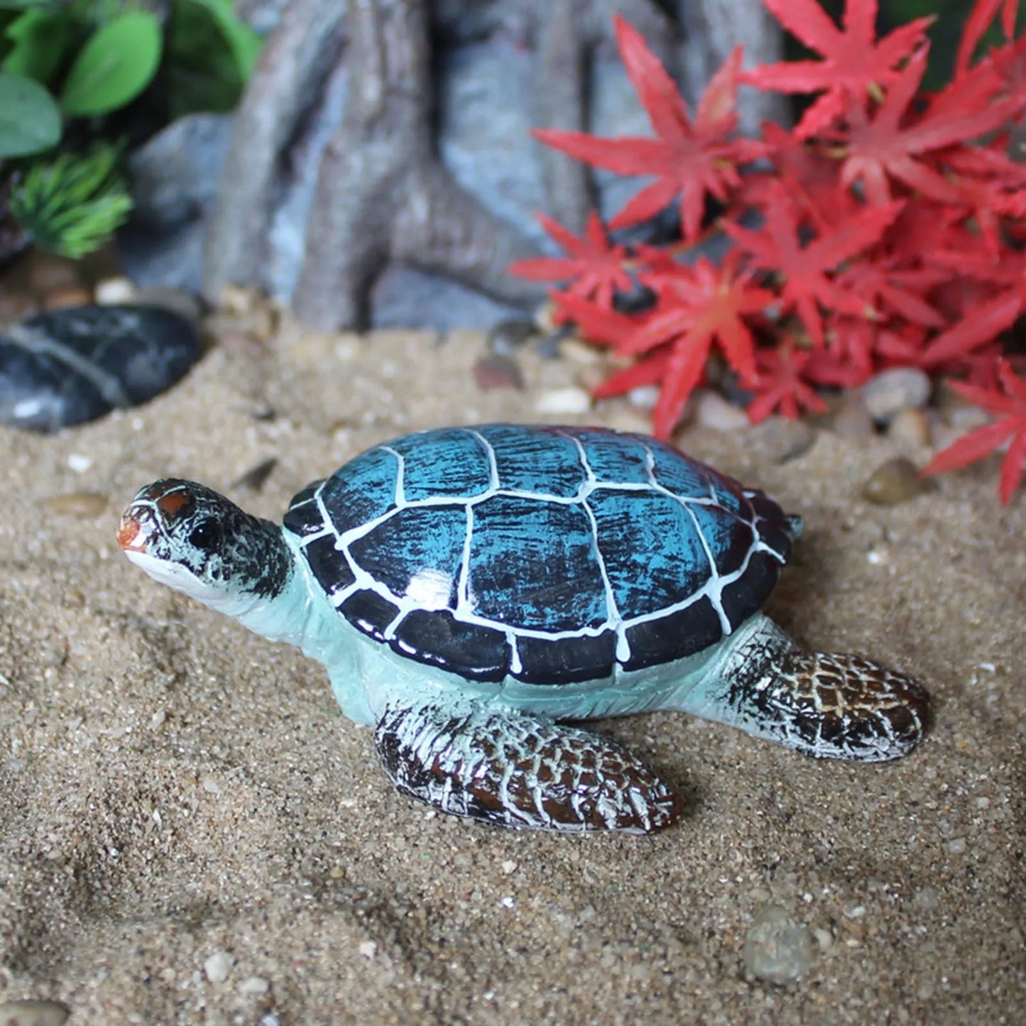 Summer Beach Beach Decoration Pool Decoration Sea Turtle Ornament Innovative Sea Turtle Ornament Garden Micro And Ornament Set