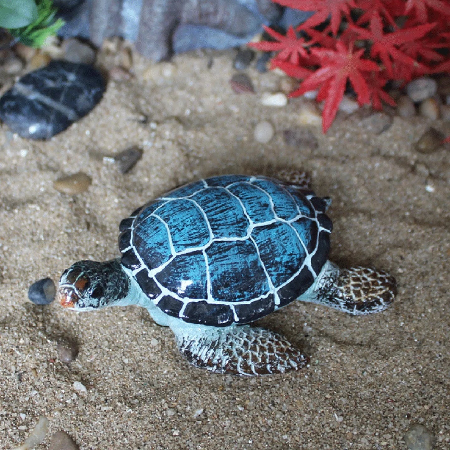 Summer Beach Beach Decoration Pool Decoration Sea Turtle Ornament Innovative Sea Turtle Ornament Garden Micro And Ornament Set